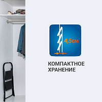 Стремянка двухступенчатая Shan